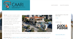 Desktop Screenshot of caari.org
